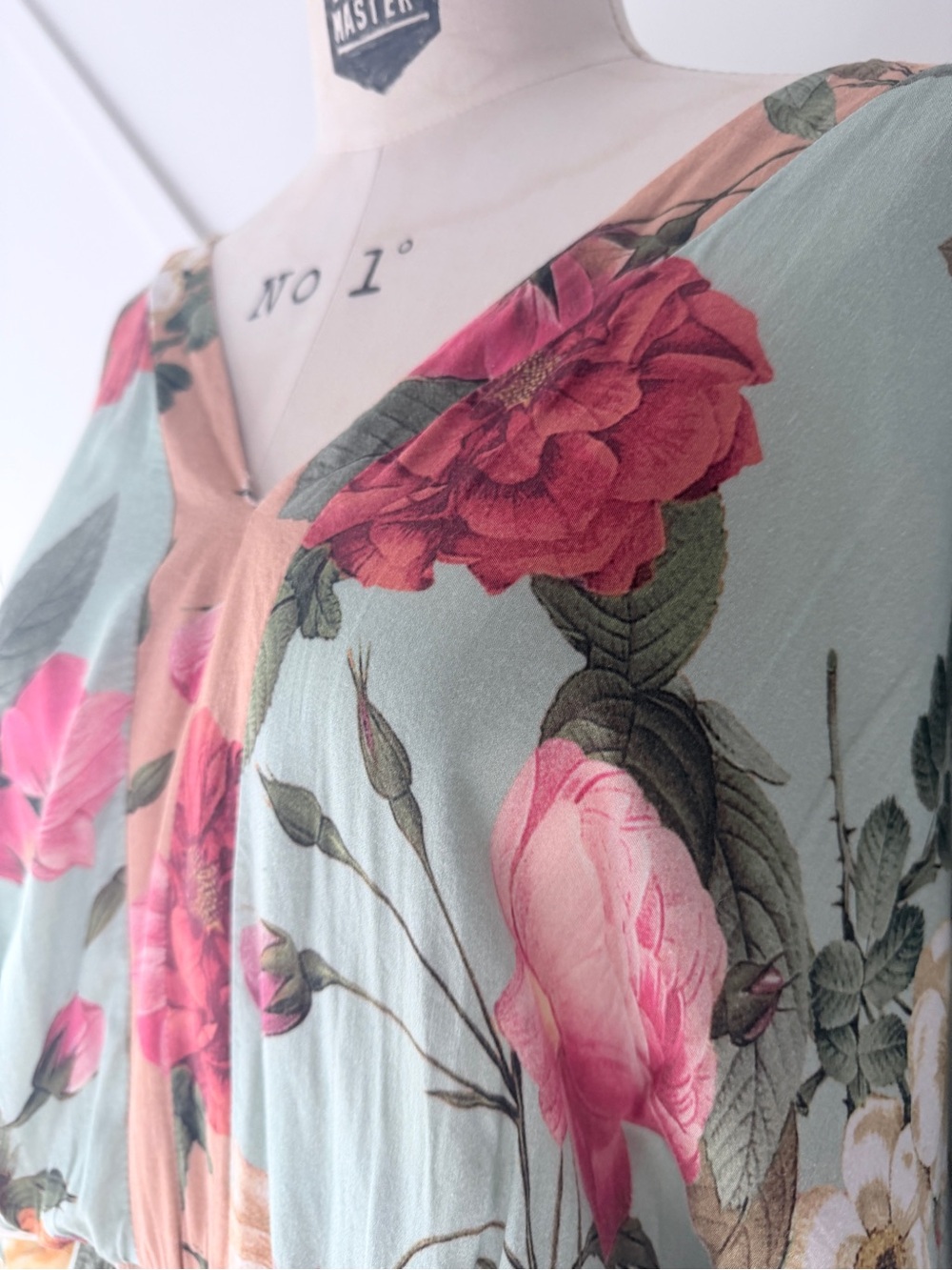 Farm Rio Marilla Maxi Dress Floral Tropical Boho Resort Maxi Dress Brazil XS - Picture 7 of 14